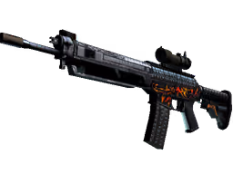 SG 553 | Heavy Metal (Field-Tested)