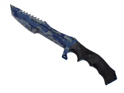 ★ Huntsman Knife | Bright Water (Well-Worn)