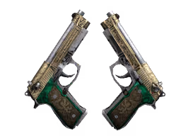 Dual Berettas | Royal Consorts (Battle-Scarred)