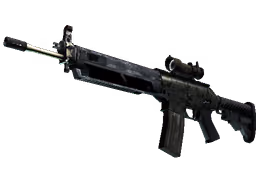 SG 553 | Army Sheen (Field-Tested)